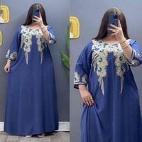 دشداشه نسائي • كشمير ايطالي • 2XL-5XL