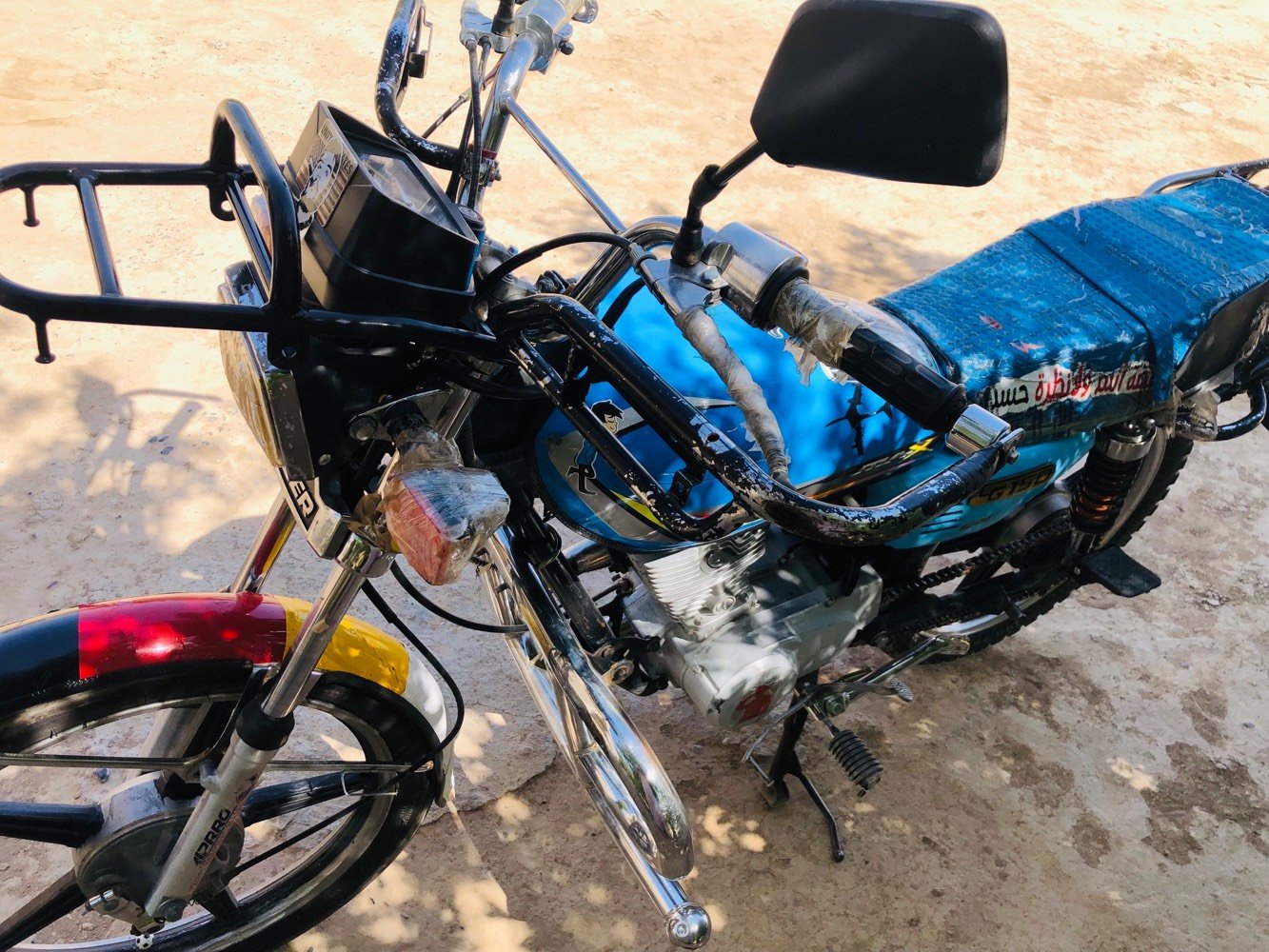 الشرقاط ساحل الايسر قرية شاطي الجدر موطور للبيع موديل 2020معمره مره وحده وكلشي شغال بي