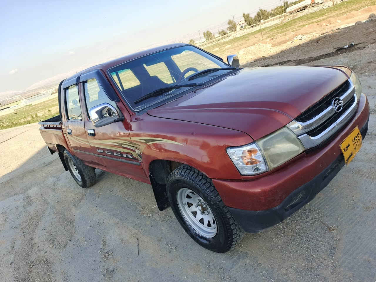 بەناوی خوای گەورە  .دێر 2006 مه نە فێست مەکینەی بەخ چوار تایەی لۆکی لەژێرە جام کارەبا  پشتو پێشی کەپسە بەشەرت هەزار وەستا  سەیارەکە هەتابڵێ شتێ جوانە لەڕەسمەکان جوانترە  سعر 28گەڵاو مەجالێ کەم   ***********
