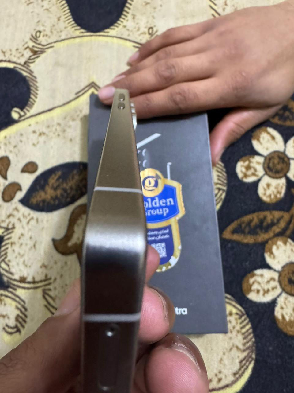 سامسونك إس 25الترا نضافه فول كدام عينك شرط
فحص.
ذاكره 256 عشوائيه 12 لون نيلي /اسود.
مكان الرمادي / خالديه
السعر /1200
نلفون |***********
فقط بيع بدون مرواس. شراي اتصل وتدلل
