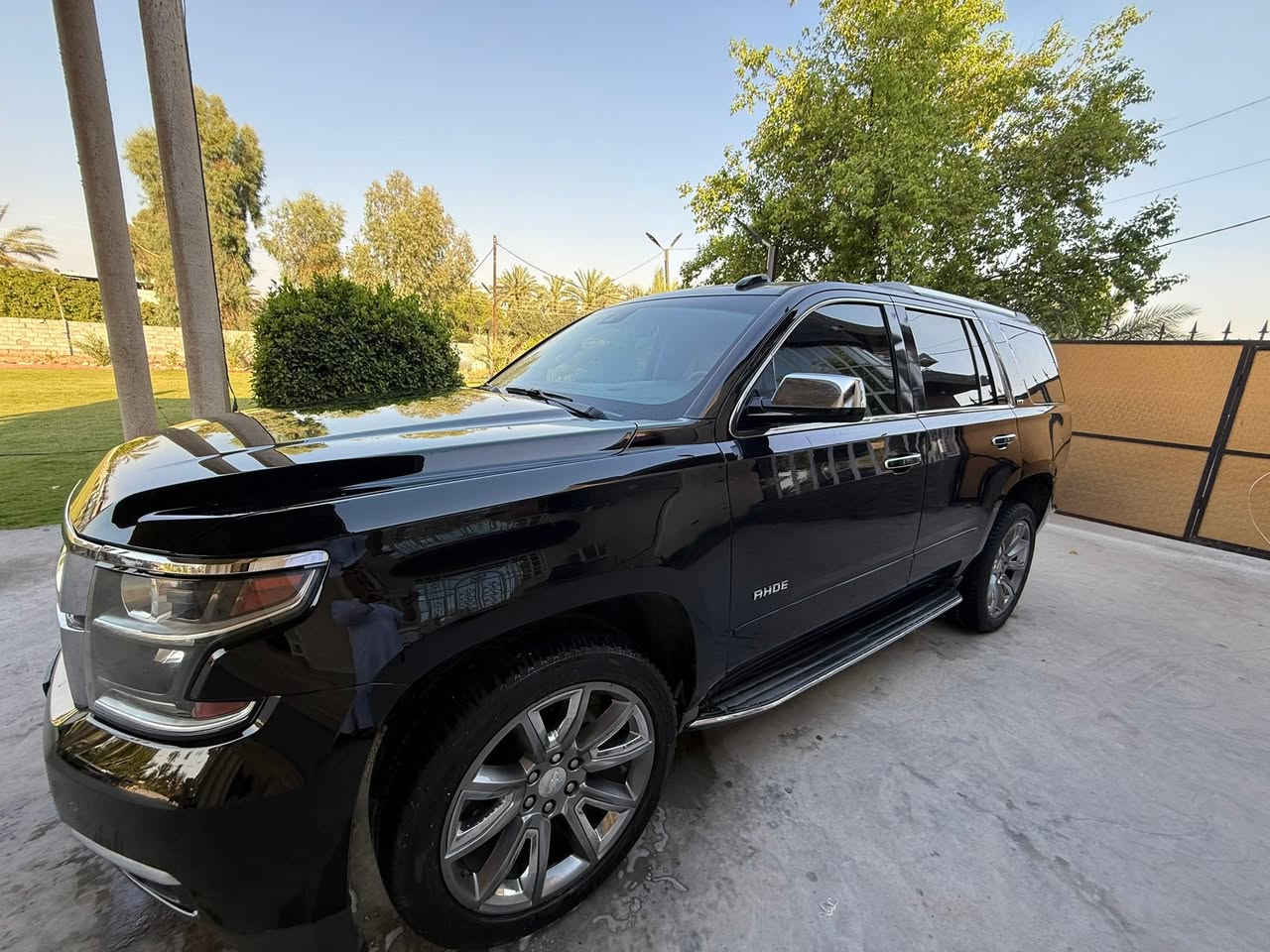 تاهو موديل ٢٠١٦
لون اسود
رقم سليمانية
خليجي وكالة المنصور
كامل مواصفات Ltz 
بدون قطرة صبغ
مغلفة ppf  بالكامل
بدون اي نقص وكلشي بلادي
ماشية ١٠٠ الف كلم
السعر ٣٣٨٠٠ $
مكان السيارة بغداد
للاستفسار الاتصال على الرقم

‭***********‬
***********
