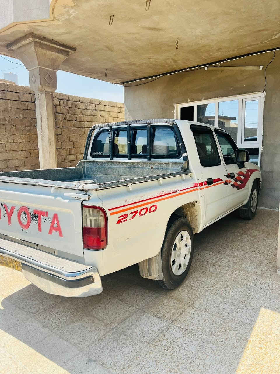 بيك اب دبل
موديل 98 

محرك وگير وصدر كلو شرط 

داخل احمر السياره نظيفه 

تبريد شغال 

طخم تاير جديد 

مبدل بوند وجاملق امامي 

السعر 96 وبيها مجال بسيط

***********
