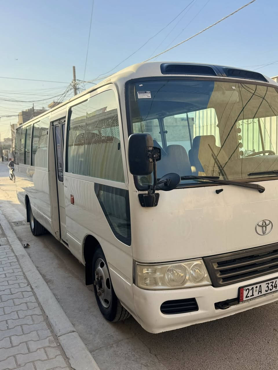 كوستر ناصية ٢٠١١. كاز. كاز.  رقم السليمانية.  تحويل ثاني يوم  ميكانيك كلة مكفول صبغ شي قليل  المكان بغداد.    الرقم.    
***********       سعر ٢١٠
