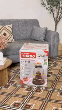 🔥 صوبة توربو حجم كبير XF-4400… دفّة قوية وحرارة ثابتة بالشتاء!  💨 توزي...