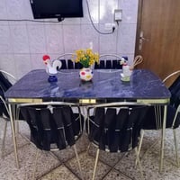 عندي ميز طعام 6 كراسي لبيع السعر 125 الاستفسار 07750677785 بغداد, العر...