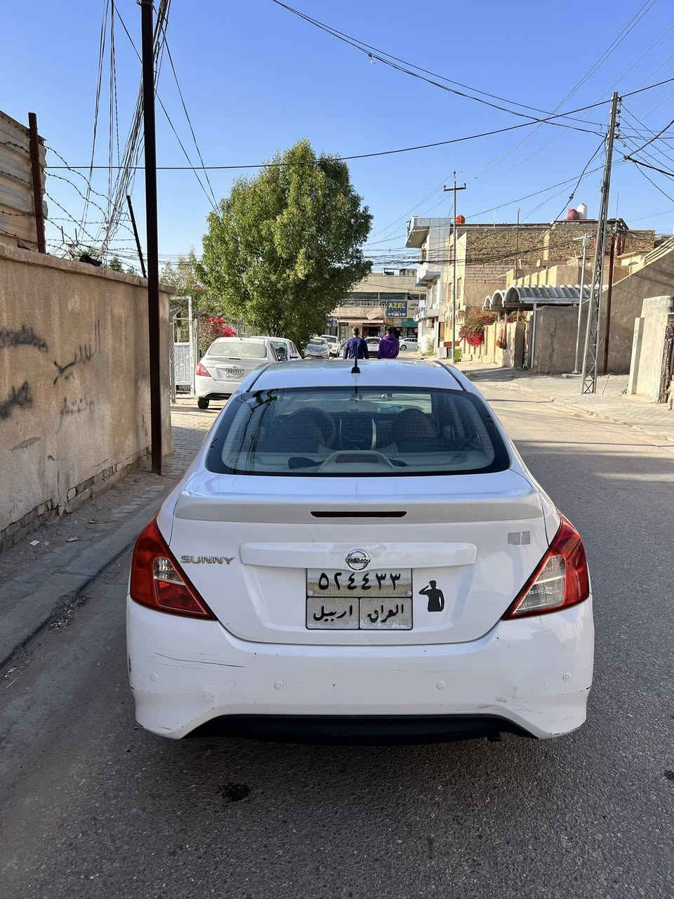 اللهم صل على محمد وال محمد 
السلام عليكم 
نيسان صني 2019 مكفوله من الصبغ والتبديل بيها مكانات بارد  السعر 98 وبيها مجال مكلف بالنشر رقم راعيها 
(***********)
