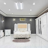 غرفة نوم ٧ قطع • جرباية ١٦٠×٢٠٠ • صاج ٣مم