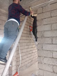 وبركاته تأسيس ماء ومجاري وكهرباء ثقيل خفيف كامرات انتر نت دشات شبكات ض...