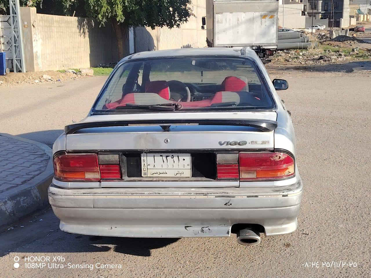 : موديل 92 رقم ديالى سنويه لل27 لسته بانزين بيهه
: محرك سوناتا تو 
تخم تايرات باتري جديد السعر 33 وبيهه مجال جلولاء ***********
