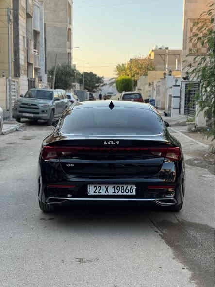 Kia K5 2023. 1.6 TURBO 

          حجم المكينه : 1.6 تيربو ،✈️✈️
بدون صبغ بس دعاميه اماميه صبغ بدون تبديل ليبل واحد
ماشيه 75مايل
ايرباك استيرن طاك وراجع سستم 
             مواصفاتها
1.شاشه
2.بصمه
3.ويل كب
4.كشنات مخمل 
5.تشغيل عن بعد
6.رادرات
7.بصمة ابواب
8.صندك  بصمه
9.اشاير بالمري
10. كشافات
11• 5وضعيات قياده
12.قياده ذاتية  
13.بكلايت + مسطره لد
14.هندبريك بصمه
15. اوتو هولد 
16. توقف ذاتي 

#السعر : 166$$$

للتواص***********

تحياتي مكاني بغداد بغداد
