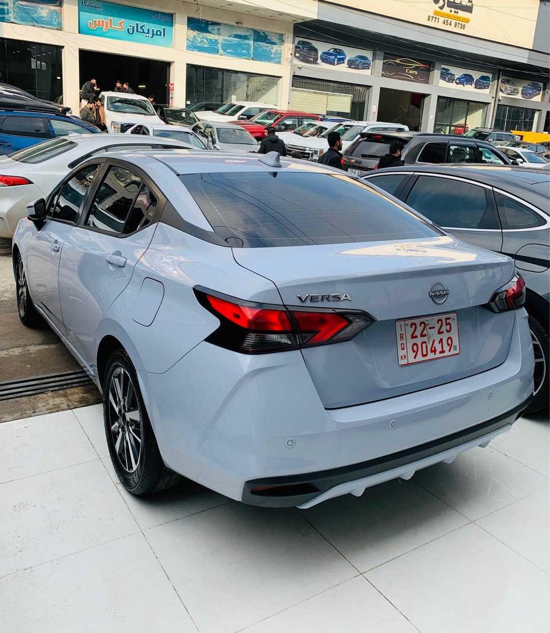 نیسان ڤێرسا ٢٠٢٥
رەنگی سمۆک
مواسەفات Sv
بەسمە و شاشە
ویل کرۆم و لایت لید و زینۆن
١٥ هەزار مایل رۆیشتووە
پشت و پێشی کەپسە
دەرگا و جاملغی سبوغه لەگەل کەمەک دۆسە

*********** أربيل, العراق
