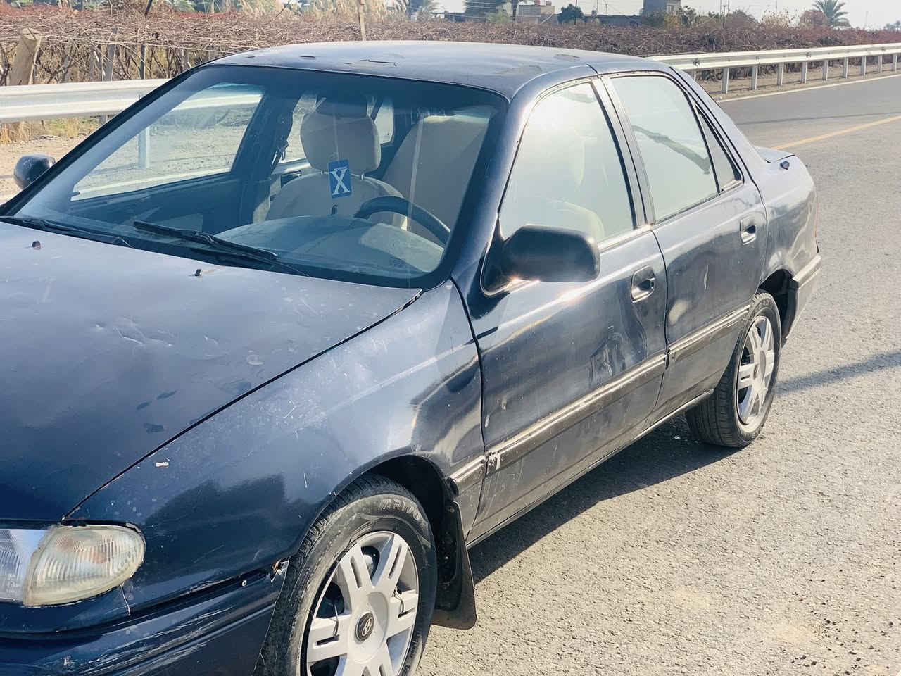 النترا دمعه 94 محرك كير صدر تمام سياره كامله بدون اي نقص كلها شغالة محرك زغير  تحويل مباشر السعر ٢٩ وبيها مجال المكان ناحية المعتصم ***********
