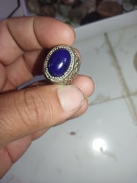 خاتم ياقوت اصلي  فضه 925 للبيع  ب 25الف معه توصيل  07843187229