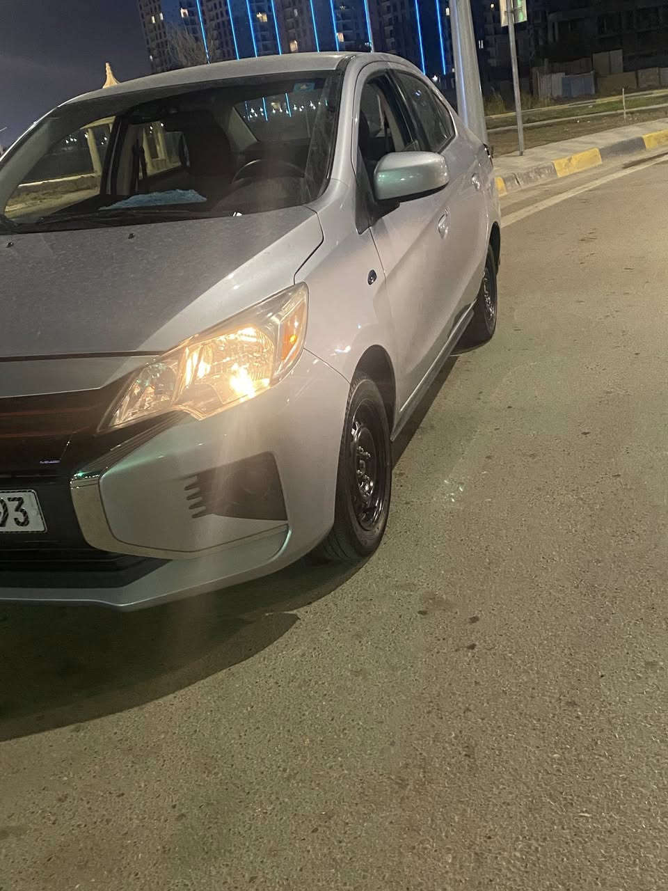 السلام عليكم مسيوبوشي ميراج موديل 2023
وارد أمريكي حادثهه بنيد او جاملغ اليسره بدون دواخل 
السياره بيهه منضومت غاز 
تخم تاير جديد 
السياره جاهزه للأخير 
مواصفات 
تحكم استيرن جهتين 
شاشه جبيره 
رادار امامي 
تبريد ابيانو 
أربعه جام كهربائي 
حاكيه مال اتصال 
رقم بغداد بسمي 
السعر  105 
مكان السياره الدوره 
اي استفسار ***********
