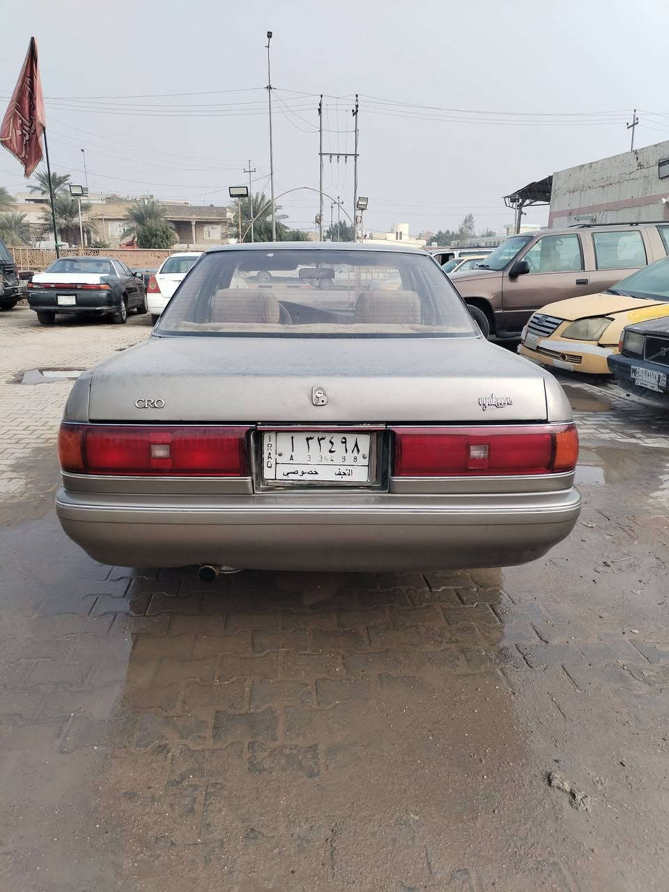 السلام عليكم مارك رقم نجف للبيع موديل 91 سنويه ساقطه تحويل ثاني يوم السياره لا ضربه ولا قص ولا عيب شرعي السياره عدله محرك ونجي ناعم جير مقفول تبريد شغال السياره شوفه عينك حداديه جديده تخم تاير جديد كهرباء شغاله شاشه اربع سماعات والسياره شوفت عينك مكاني نجف شارع المطار والسعر خاص وهذا رقمي***********
