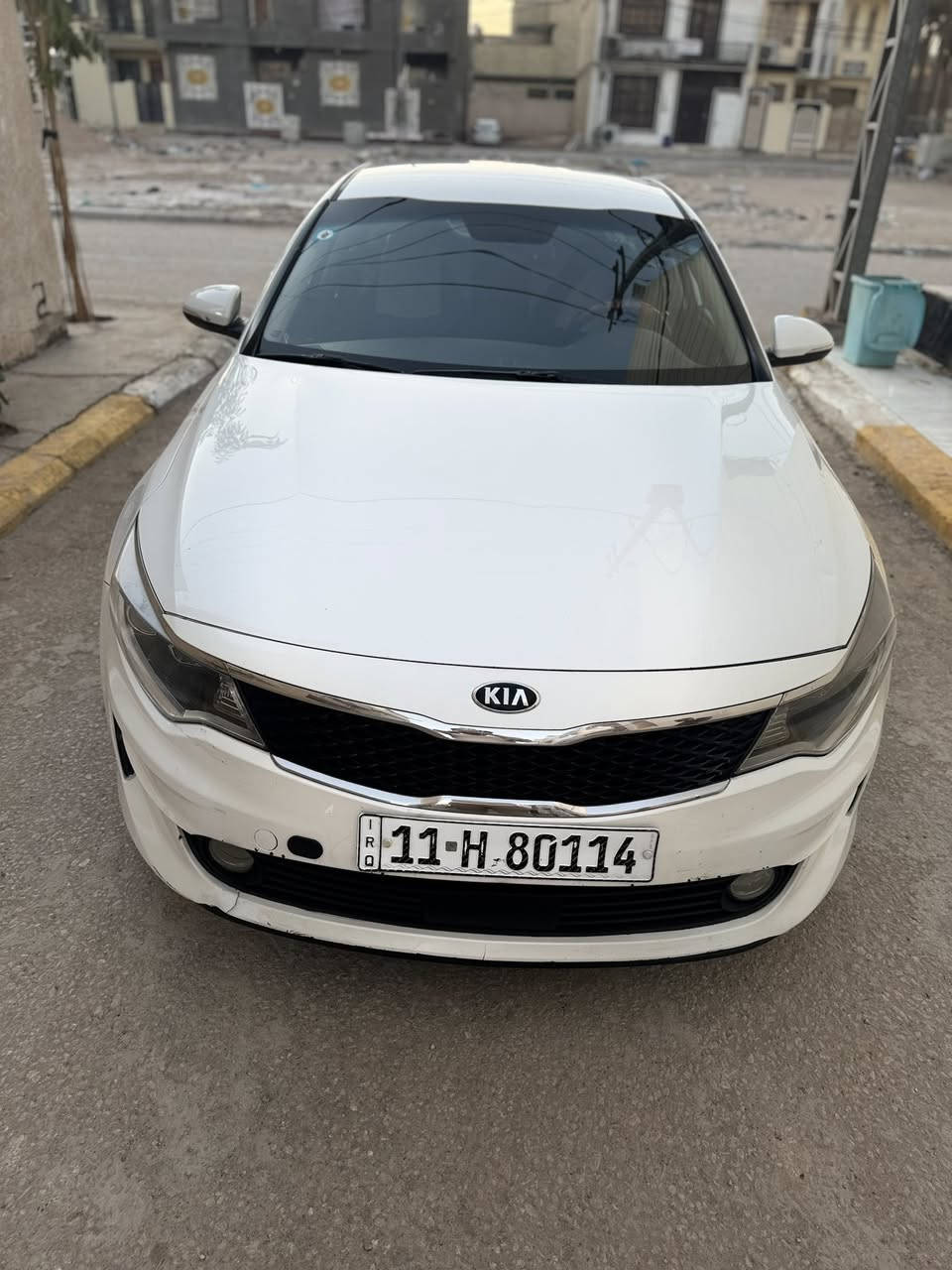 كيا اوبتيما 2016 وارد امريكي كلين بدون حادث ليبل واحد رقم بغداد  السعر 109$
السياره بيه كم قطعة صبغ اثر شخوط وجراد يعني للجماله مابيه قطرة معجون السياره جاهزه للاخير مابيه نقص برغي السعر 109 وبيه مجال بسيط حك الجيه اخيكم لحد يخابرني ويكلي بشده ما ابيع لاتعب نفسك وتخابر  
***********
