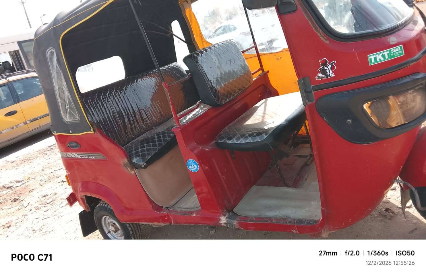 سلام عليكم تكتك تي في اس موديل 18 خير من الله محرك مال ٢٠ تخم تاير جاهزه من كلشي أوراق اصولي شرط اصولي سعر مليونين و ٨٠٠ وبيه مجال عنوان بغداد مدينه الصدر ***********
