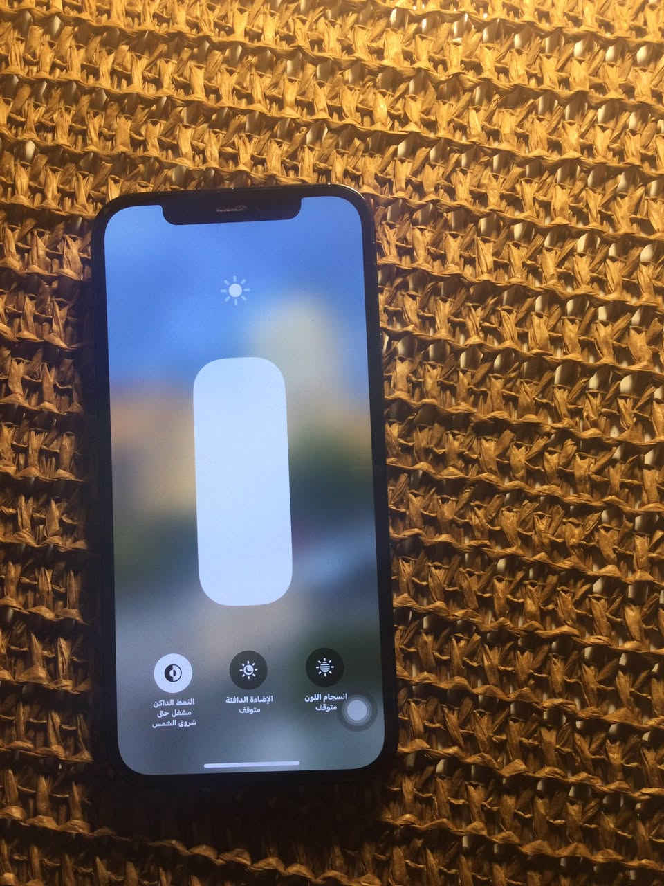 ايفون12برو
السعه:128GB
نسبه البطاريه:80   
الموبايل مابيه اي مشكله يشتغل تمام كله اصليه ومابي شي مبدل على حال الوكاله
بس بيه كسر بزجاج الكاميرا وسخطه خفيفه 
العنون اربيل لا يوجد توصيل خارج اربيل 
السعر 325الف دينار وبي مجال 
الاستفسار  التواصل ***********
