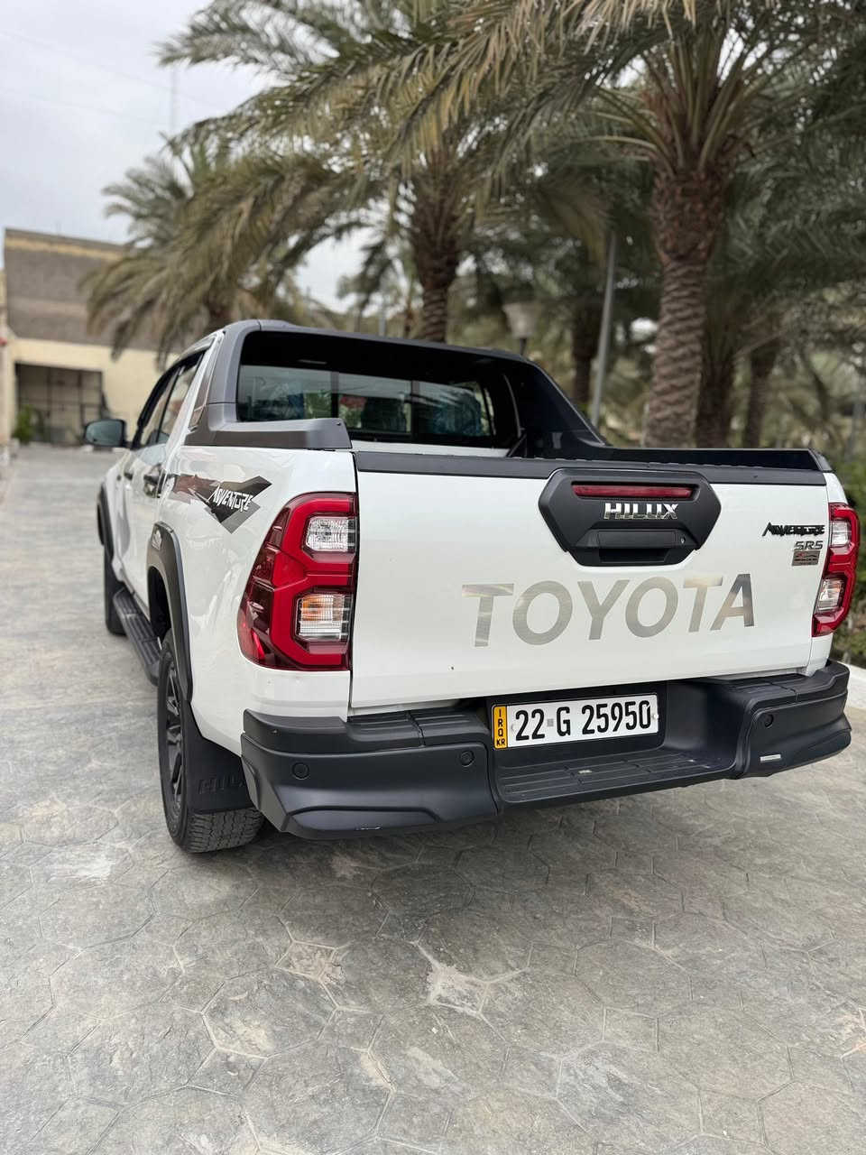 تويوتا هايلوكس ادفنجر 2024
سيد نهرو كويتي 
رقم اربيل 
العداد 60 الف 
تريد تحويل تريد وكالة 
كفاله عامه حتى من الخدش 
سياره حيل جديده 
السعر 406
العنوان بغداد اليرموك اربع شوارع
***********
