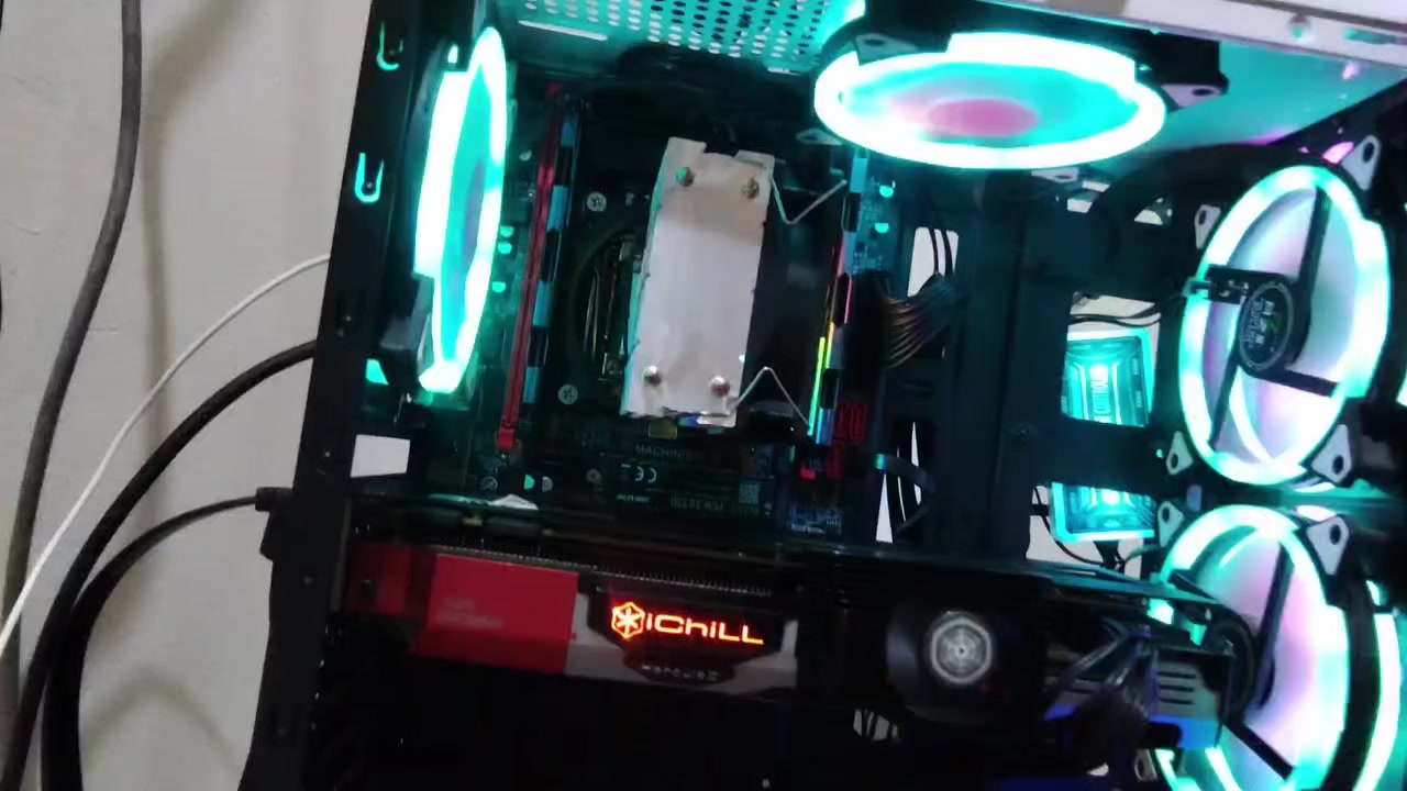 كيس للبيع ب450 وبيهه مجال بسيط على الفحص 

Case RGB xigmatek 4 fan تحكم ريموت 
XEON E5-2680 4v 14 core 28 Threading 
NVIDIA GTX 1070TI 8GB
❤️ Ram 8 + 8 + 8 = 24 GB DDR4  3200mhz ❤️ 
Machinist E5-RS9 
HARD 320 GB
power supply 600W WJCOOLMAN 80PLUS (8+8 pin)

عنواني بصره شط العرب


**إذا كنت صاحب هذا الإعلان وتريد حذفه لأي سبب، رجاءا أرسل رسالة إلى الدعم الفني**