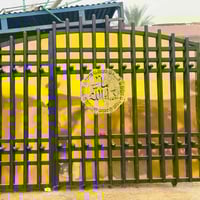 باب سلايت عرض 3 والرتفاع مترتين حديد تركي 2 مليم تسكام اكو تواصيل اي م...