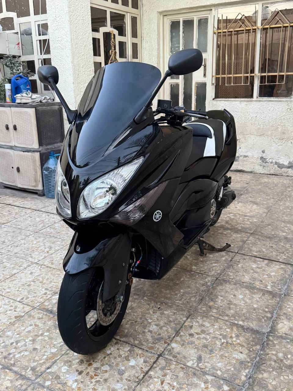 يا الله 
سلام عليكم شباب 
تي ماكس موديل 2011 دراجة بعدها بحالة الوكالة. كل نقص ما بيها  مكفولة من كل النواحي عليها ستيرن ريزوما وكلج مالوسي.  السعر 30 ورقة مكاني بغداد رقمي ***********
