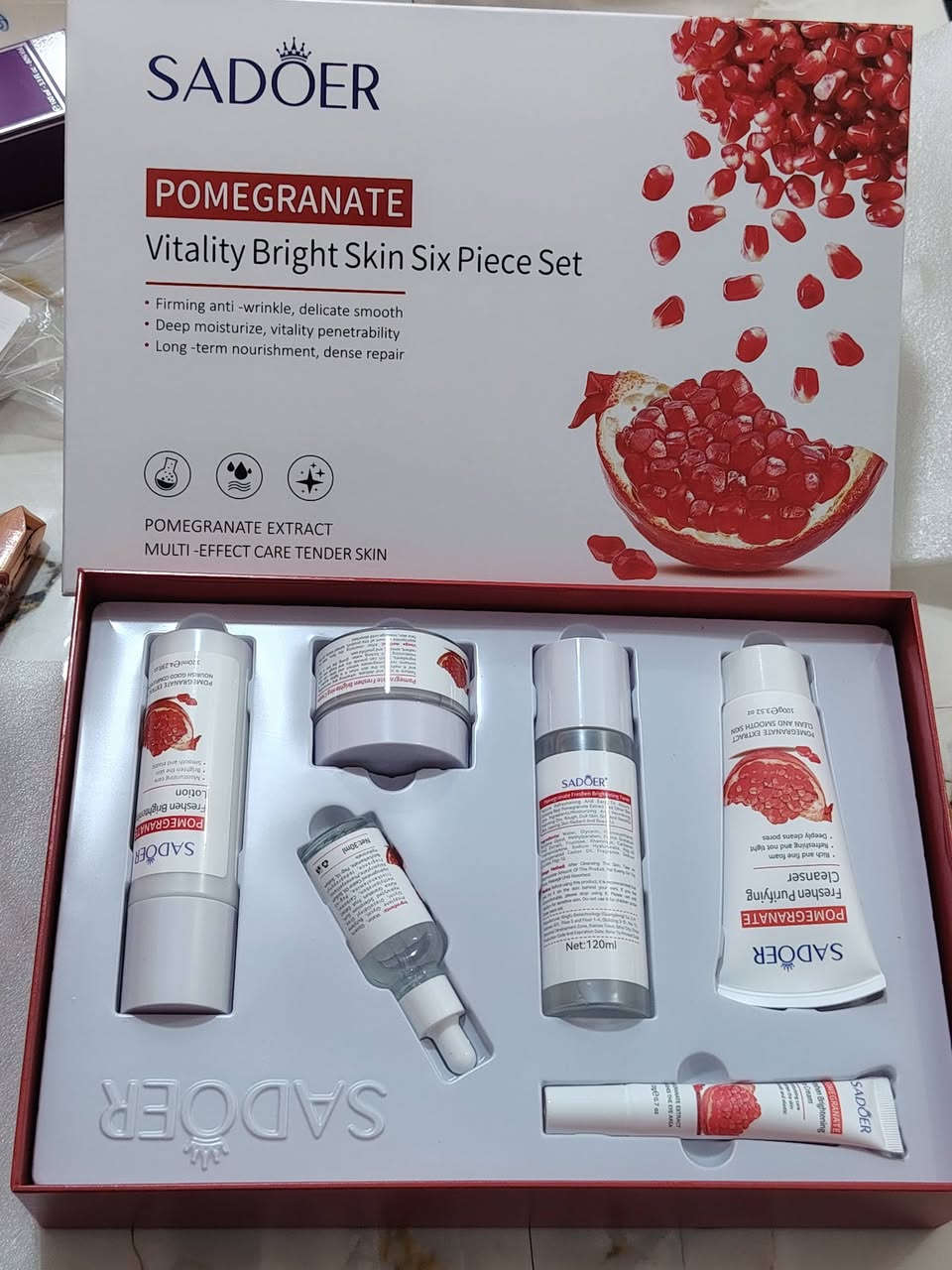 بكجات عنايه اصلي أسعار جملة الجمله سعر البكج فقط 15الف اخر كم قطعه توصيل متوفر جميع المحافضات


**إذا كنت صاحب هذا الإعلان وتريد حذفه لأي سبب، رجاءا أرسل رسالة إلى الدعم الفني**