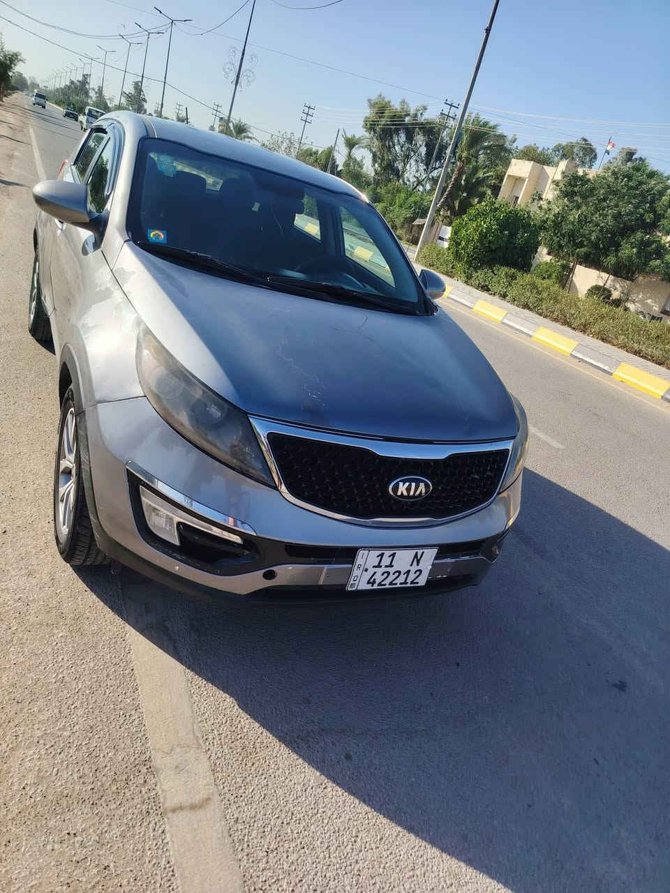 سلام عليكم   كيه سبورتج  موديل 2016 سياره امريكي ماشيه ميت الف حقيقي بيه قتعتي صبق  بدون تبديل  سياره نضيفه رغم بغداد 
***********
