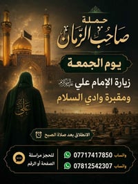 حملة صاحب الزمان • النجف الاشرف • زيارة الامام علي