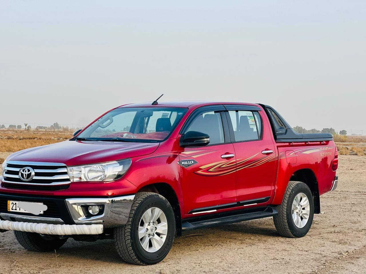 بيكم هايلوكس فور ويل موديل 2018رقم سليمانيه دولي سنويه ل2030  تريد تحويل تريد وكله شاصي 22كير وتماتيك محرك وكيرع شركه  ماشيه 153الف  تبريد قطعتين لمس  سياره مكفوله عامه ماعده مشر عليهن بل صوره  تخم تاير جديد حداديه جديده سبيرشركه مانازل كهربائيّة جاهزه سعر 250 وبيه مجال رقم اسيا بيه  واتساب ***********//***********
