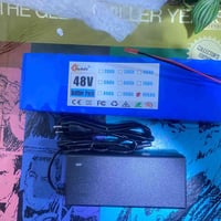 توفرت بطارية 48V+شاحنه سعر 50سعر ثابت للحجز ///اي شخص جديد يعتمدلي كرت...