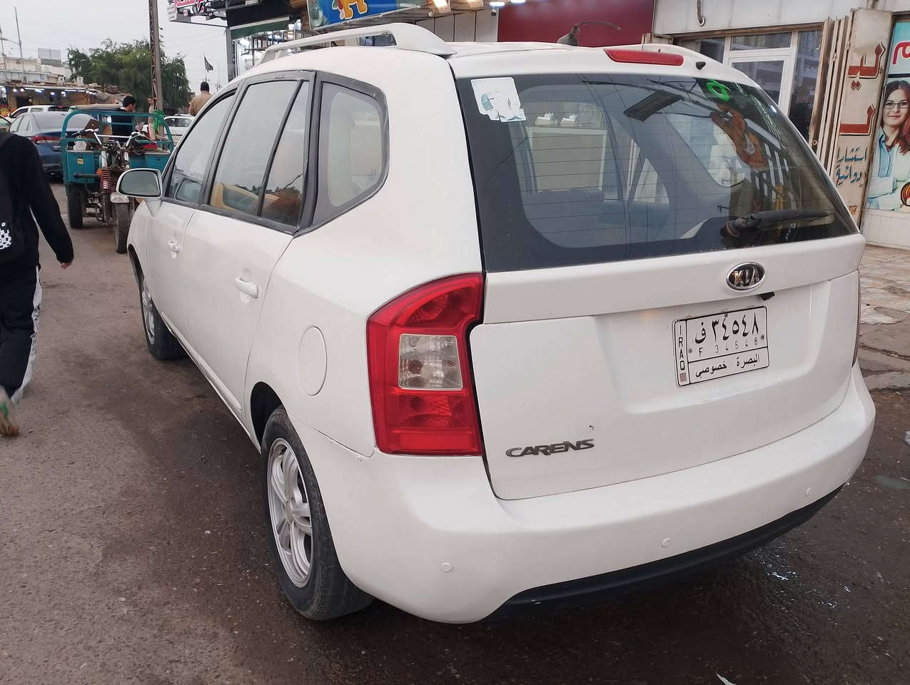 كي كرنز موديل 2010 خليج مكينه وكير مكفولت حداد مكفول بيها تجي خفيف مكانها بصره بيها  صبغ صفح 7 ركب سعر قفل 73.    ***********
