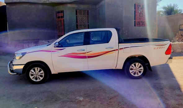 تيوتا هايلوكس كويتي  موديل 2020
فول مواصفات 

مكفوله السيارة  من الداعميه لدعاميه 

ماشية 145

استخدام شخصي فول نضافة 

رقم مثنى دولي 

تبريد دفئه كشنات 

كامرة خلفية 

شاشه كبيرة 

مانع الانزلاق 

مثبت سرعه 

كير اوتماتيك 

مال جنايه سياره نضيفه كلش 

محرك 2700

مكان المثنى

***********
