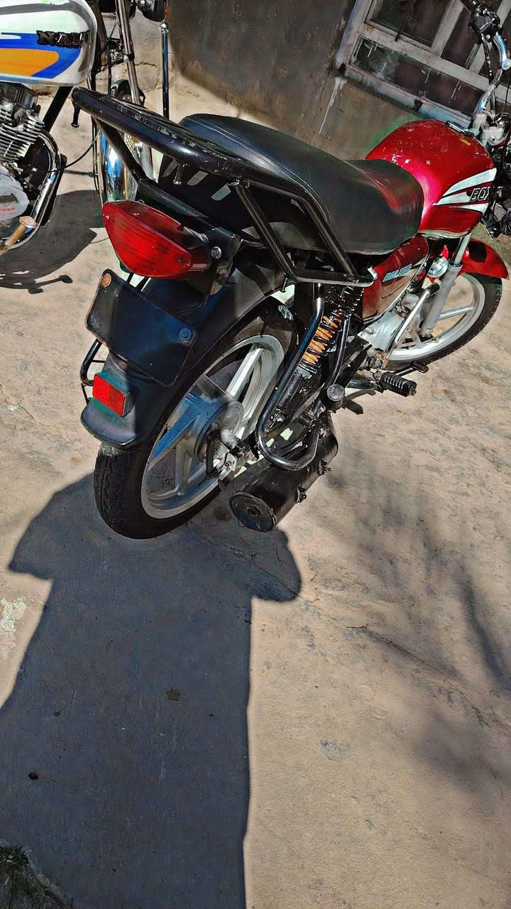 سلام عليكم دراجه بوكسر4كير موديل18اوراق اصولي السعر 600وبيه مجال قليل متواجد عل خط فقط ***********
