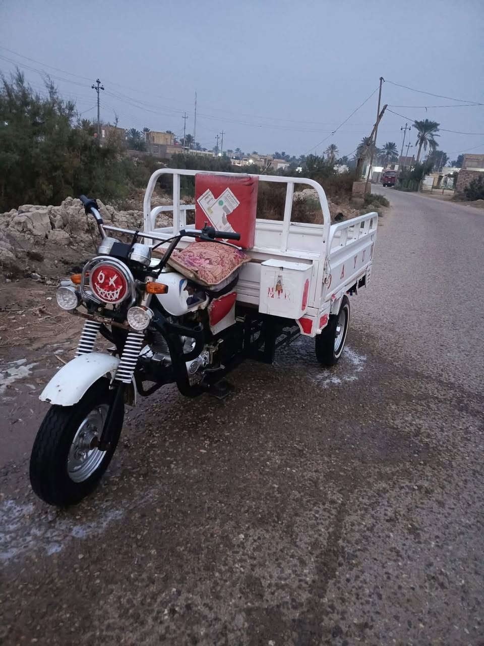 للبيع
السلام عليكم شباب ستوته للبيع2011 تعمير جديد اوراق ستوته نضيفه  مكان سوك شيوخ كرمه بني سعيد السعر1300 وبيه مجال وهذا رقم راعيه *********** و الشراي بيه خير و يدلل
