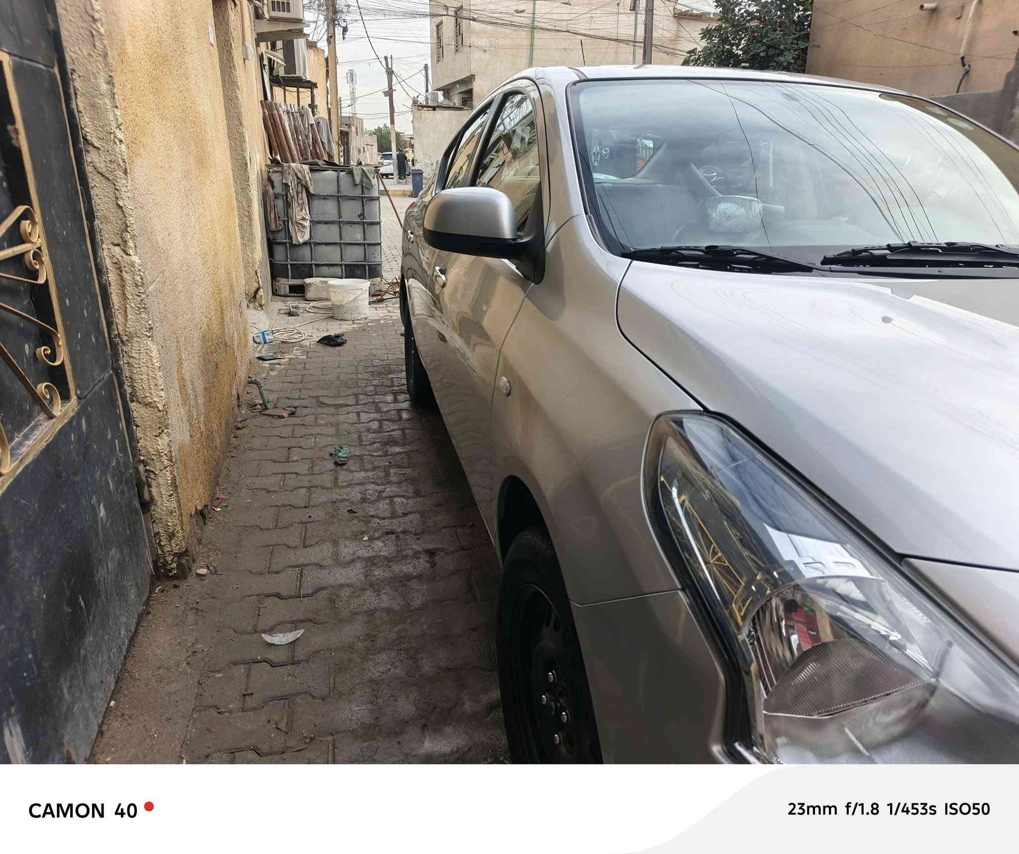 نيسان صني موديل 2023 سياره مقفوله من ضربه وتبديل كفاله السعر 120 قير ماكينه حداديه تبريد ماشيه 18( ***********
