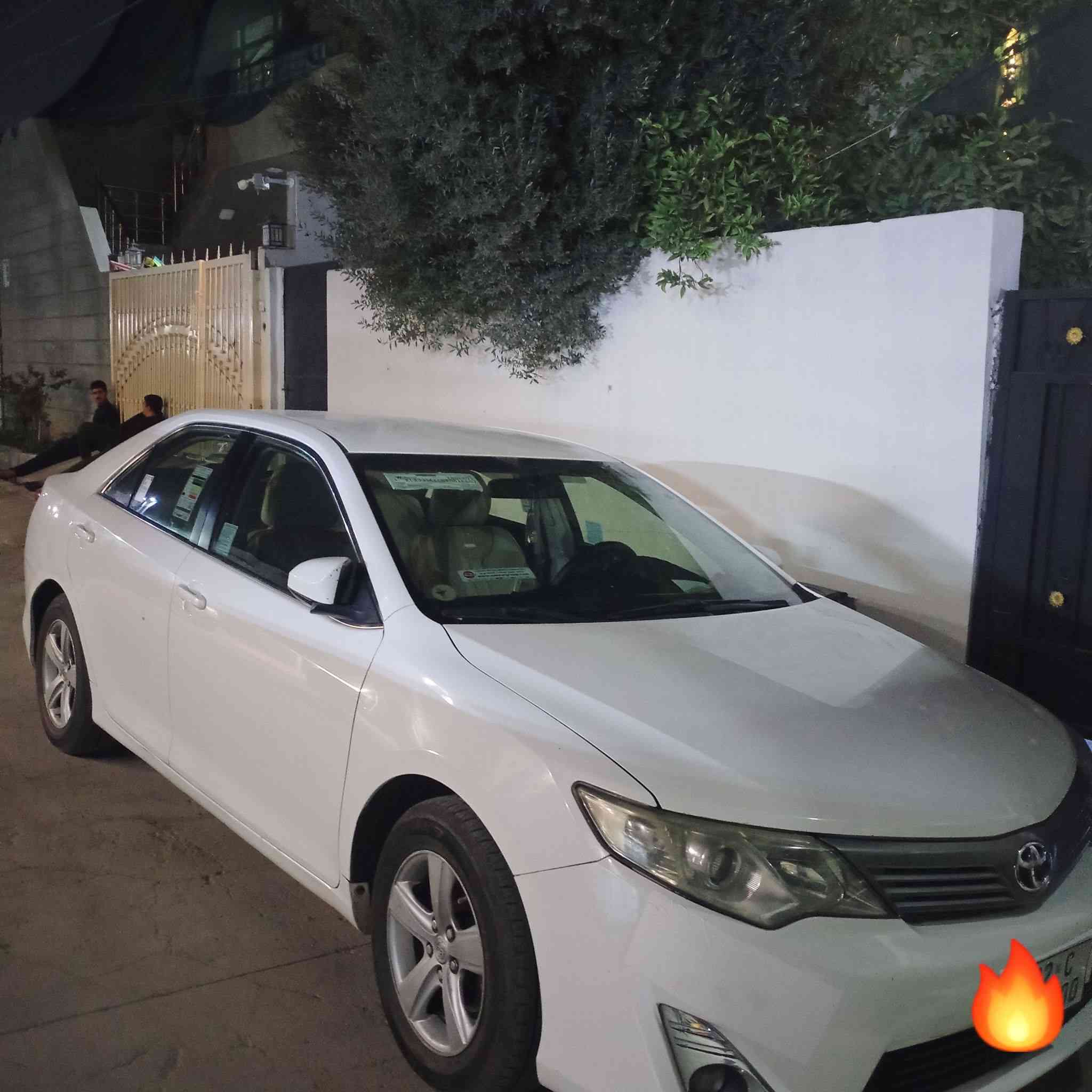 السلام عليكم 
كامري 2013 خليجي
فئة LE
رقم أربيل 
سنوية لغاية 2030
دفتر بنزين بيها 
شرط الغرامات 
سيارة كلين بالشرط لا صبغ ولا تبديل 
بيها مكانات بارد بسيطة حيل 
محرك گير بالشرط ما مفتوح 
العنوان كركوك 
السعر 147وبيها مجال 
رقم الهاتف 
***********
***********
