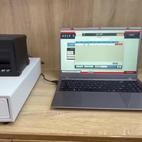 نظام اسواق لابتوب + طابعه + قارئ باركود السعر 450 الف بدون قازة للتواص...