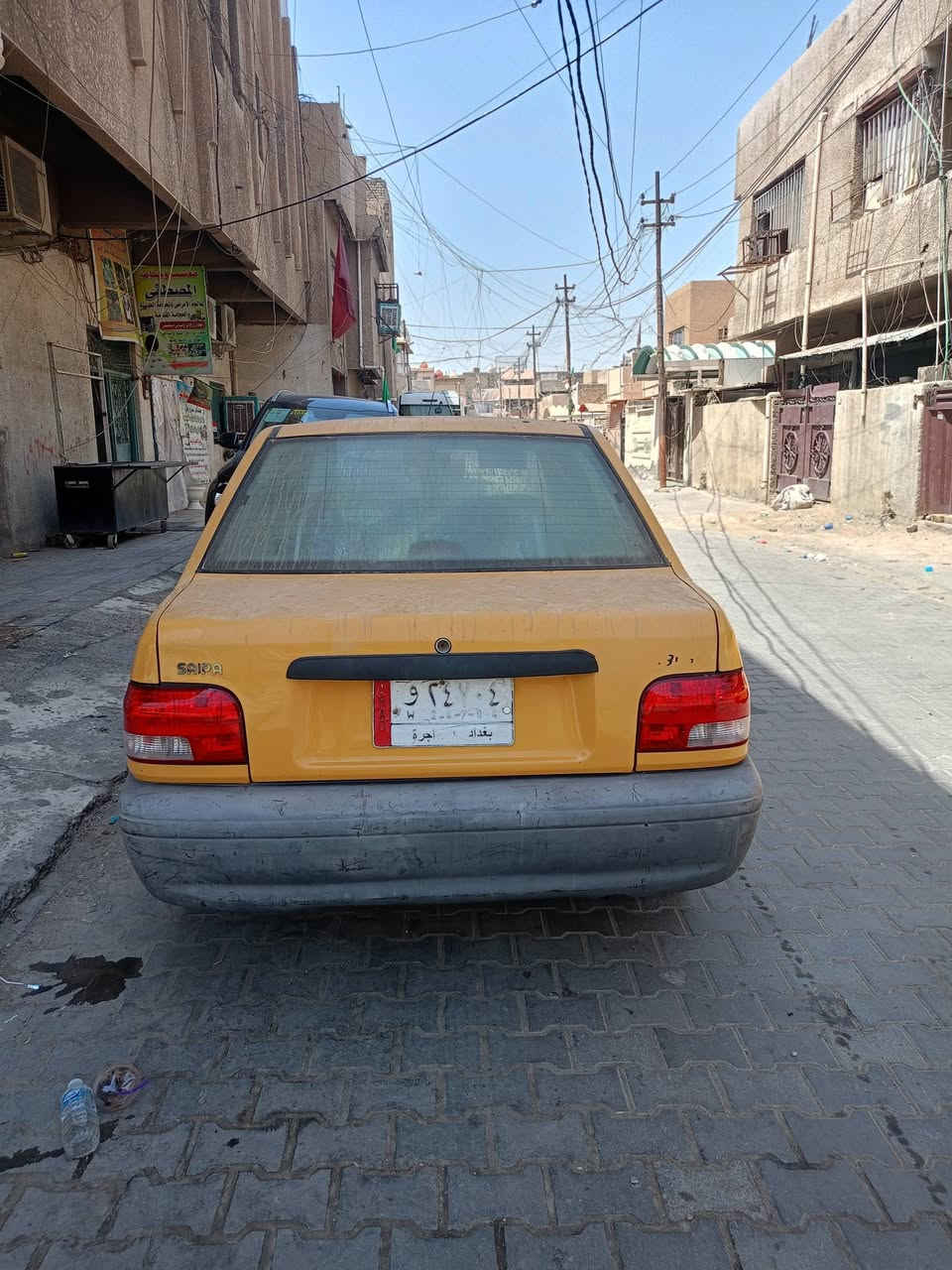 سلام عليكم سايبا موديل 2015جديده كير محرك تبريد خير من الله تخم تاير صدر امامي خلفي هيئه وغرامات مصفره 
سياره حلوه شواصي جدد مال جناي تحويل ثاني يوم 
العنوان بغداد الستفسار ***********
