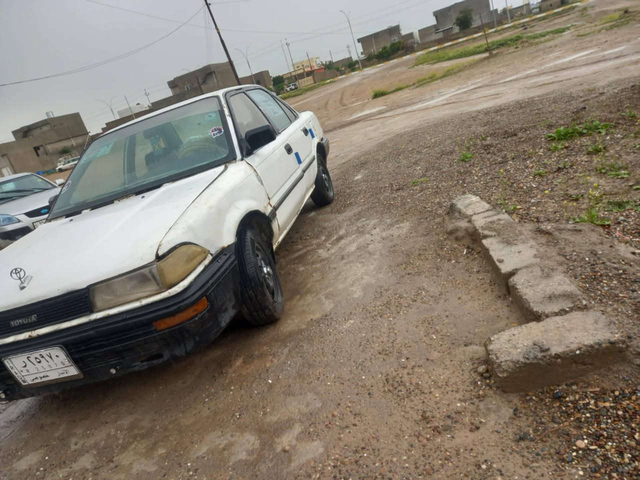 سلام عليكم للبيع كورلا مديل 88 سياره كير محرك شرط صدر امامي جديد مشط جديد باتري جديد سلف جديد صدر خلفي نص عمر سياره مسجله رقم أنبار مشروع وطني سنويه لل 27 سياره  مال بيت مكان السياره صلاح الدين العلم السعر 23 وبيها مجال سياره مثل ما بل صور الاستفسار اتصل *********** ملاحضه يرهم مراوس بمكصوص أو ملكه
