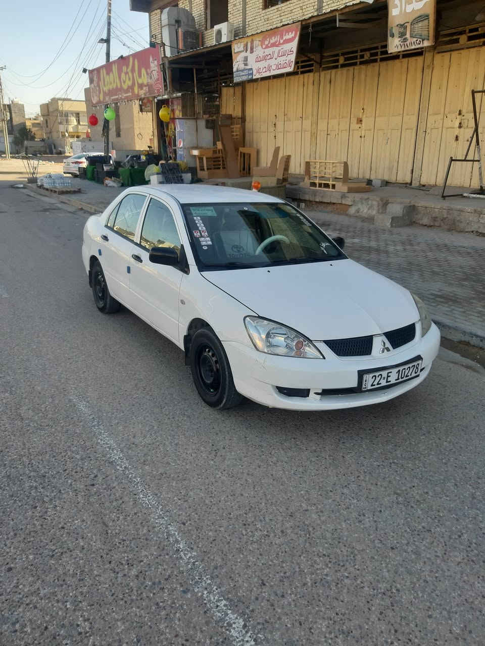 السلام عليكم لانسر للبيع 2007 سياره جديده
 اي نقص ما بها محرك كير حداديه تبريد تدفئه
كله جاهز السعر 78 وبيها مجال سياره مكفوله
ما عدا جاملغ صبغ فقط مكاني كربلاء
***********
رقم اربيل دولي سنويه 2030
