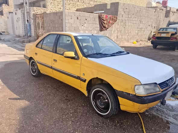 البيع بيجو 405 مديل 12 مصفره
مكينه كير كفاله 
حداده تخم تاير جديد        سعر 21 ورقه 
*********** مكان ميسان مغربه
