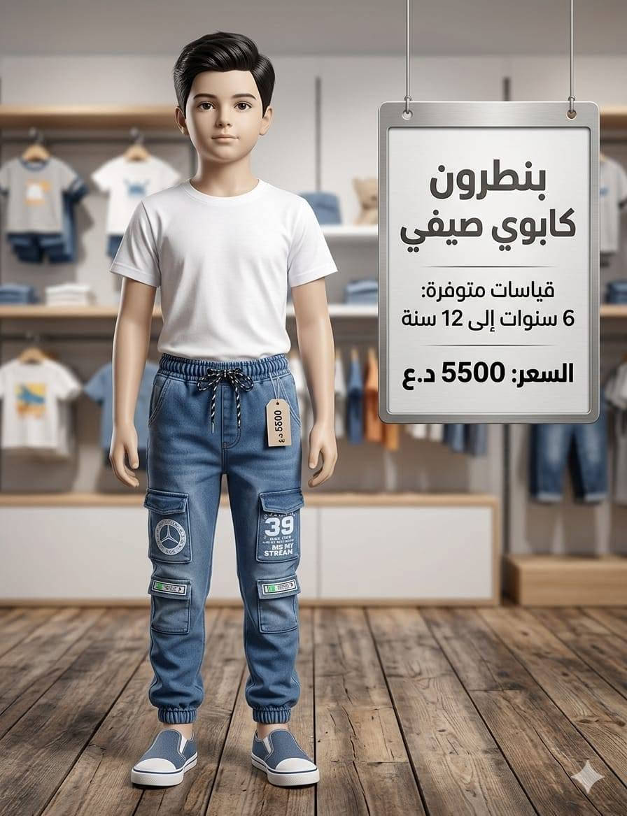 بضاعتنا الجديدة تناسب كل الاذواق
بيج لمستنا اوربية يوفرلكم كل ماتحتاجوا من مكان واحد فقط
نورونا باحتياجكم ويوصلكم لباب البيت لكل محافظات عراقنا الحبيب


**إذا كنت صاحب هذا الإعلان وتريد حذفه لأي سبب، رجاءا أرسل رسالة إلى الدعم الفني**