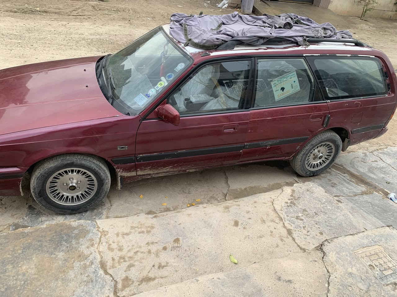 مكلف بل نشر ماسده 626 ستيشن 
نظيفه سياره ما بيه شي نقص كامله من صدر محرك كير دواخل كله كاعده سنويه مو صاقطه لبيع 

***********
رقم صاحب سياره
