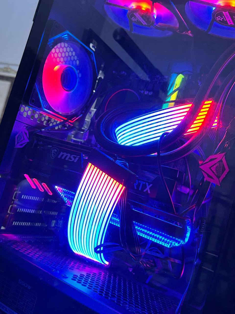 تجميعه مرتبة وحلوة ونضيفة
Gpu Rtx3060

 Cpu Intle i5 1400

Psu 550

Ram 32 gb 3400

   بالاضافة الى ماوس باد وماوس وكيبورد اولا f75

              الشاشة 180 هرتز اوليد            مليون ومية وخمسين بدون شاشة 

1.150.000 

 وية الشاشة مليون وتلثمية

1.300.000

تواصل

***********
