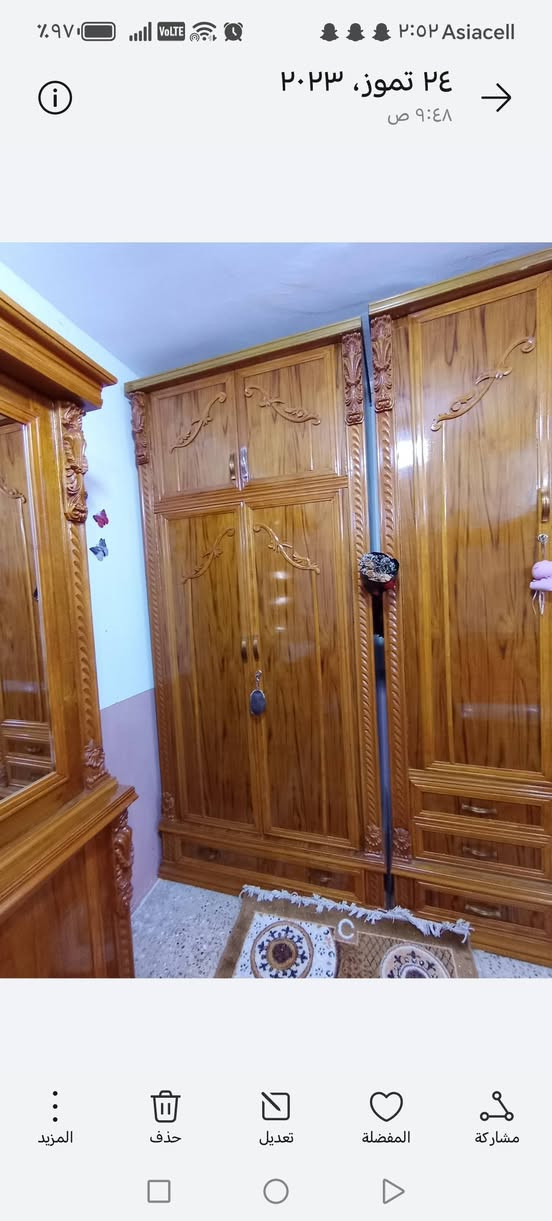 السلام عليكم عندي غرفه للبيع نجاره اريده ب2ونص ماصار شهرين من اخذته مابيه ولا شخط


**إذا كنت صاحب هذا الإعلان وتريد حذفه لأي سبب، رجاءا أرسل رسالة إلى الدعم الفني**