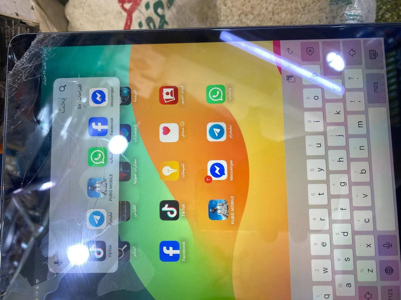 سلام عليكم
ايباد للبيع بس شاشه مكسوره مامأثره
سعره150


**إذا كنت صاحب هذا الإعلان وتريد حذفه لأي سبب، رجاءا أرسل رسالة إلى الدعم الفني**