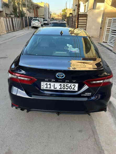 كامري XSE موديل 2022 هايبرد
رقم بغداد الجديد 
تحويل ثاني يوم 
فول مواصفات 
فتحة سقف 
شاشه كبيره 
تدفئه كشنات و ستيرن 
كشنات جلد
كشنات تحكم كهرباء السايق و الصدر 
عينة عدادات ديجيتال 
كامره خلفيه 
شفتات ستيرن
رادارات امامي و خلفي و جوانب 
لدات اماميه و خلفيه 
شاحن وايرليس 
حادث السياره بارد بكصة القماره 
و صبغ شبرين بالتكمه و بارد بداية جاملغ امامي جهة الصدر
 
مكان السياره الغزالية 
الرقم *********** بغداد
