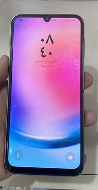 قفل 125 الف كلكسي اي 24 مبدل بي فقط شريط ذاكرة 128  نجف حي الجامعة 078...