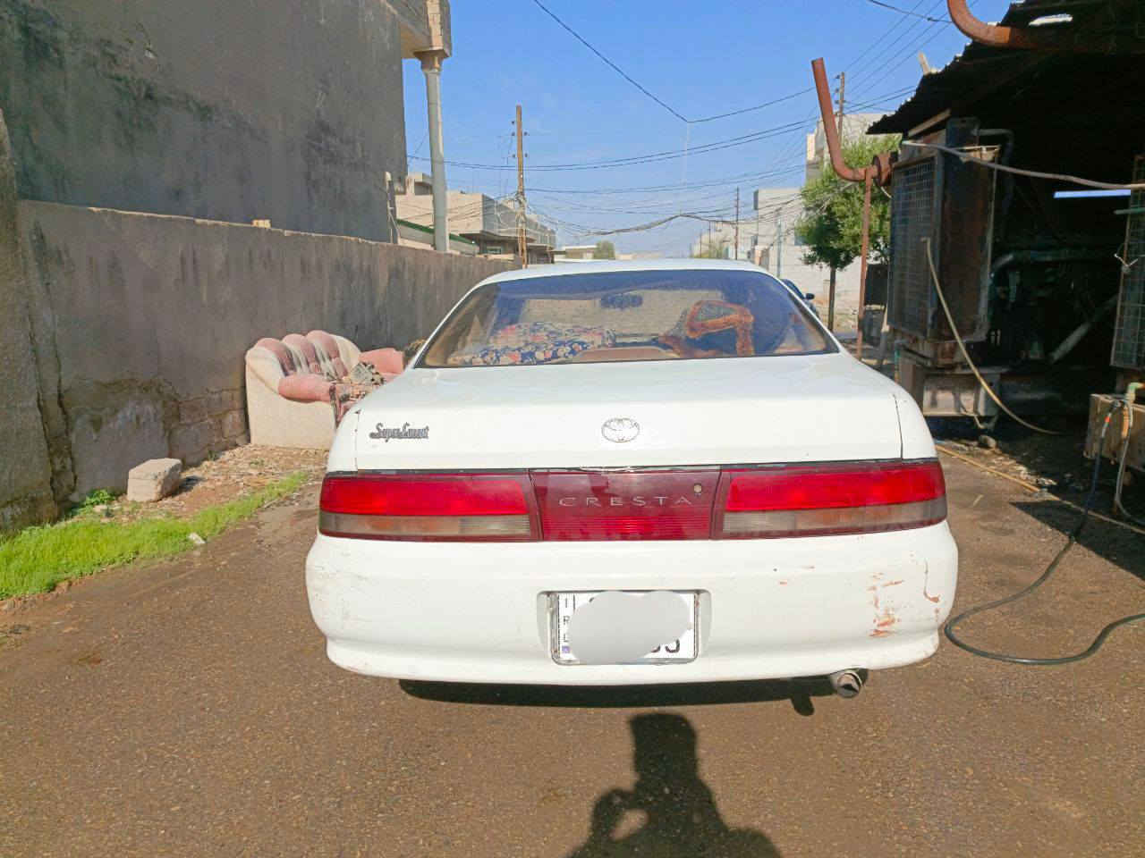 سلام عليكم
للبيع كرستا سياره ما ناقصه شي تخم تاير جديد صدر امامي خلفي جديد شاشه الكترونيه بطانه سياره كله جلد ورياضي سياره ملوزه ع اخر حبايه ما ناقصه شي بس ستر الله 

رقم ديالى الانكليزي تحويل مباشر مكينه ونجي كير ومكينه بل كارتون كفاله 

سياره صبغ حزام بسبب طخطخات وصوره قبل صبغ موجوده بل منشور 

مكان ديالى 

سعر 43 

رقم ***********
